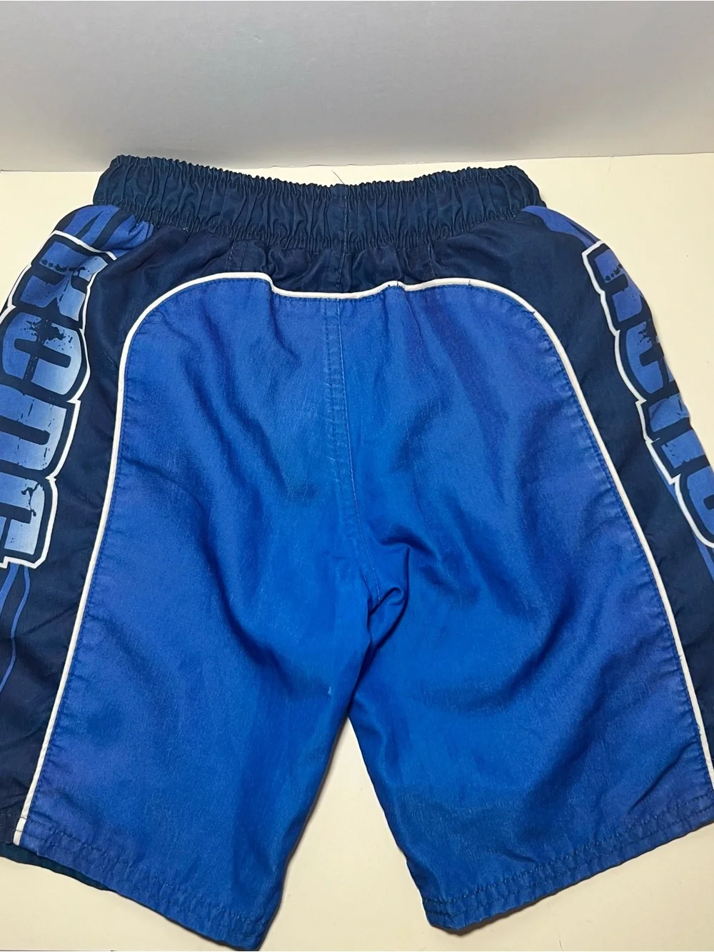 Vintage Y2k Graphic King Kong Board Shorts Swim Trunks Liner Drawstring Pockets
